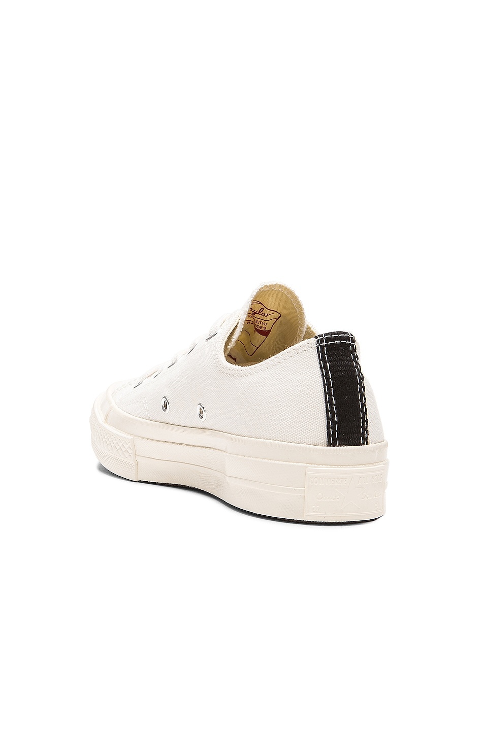 Converse Large Emblem Low Top Canvas Sneakers - 3