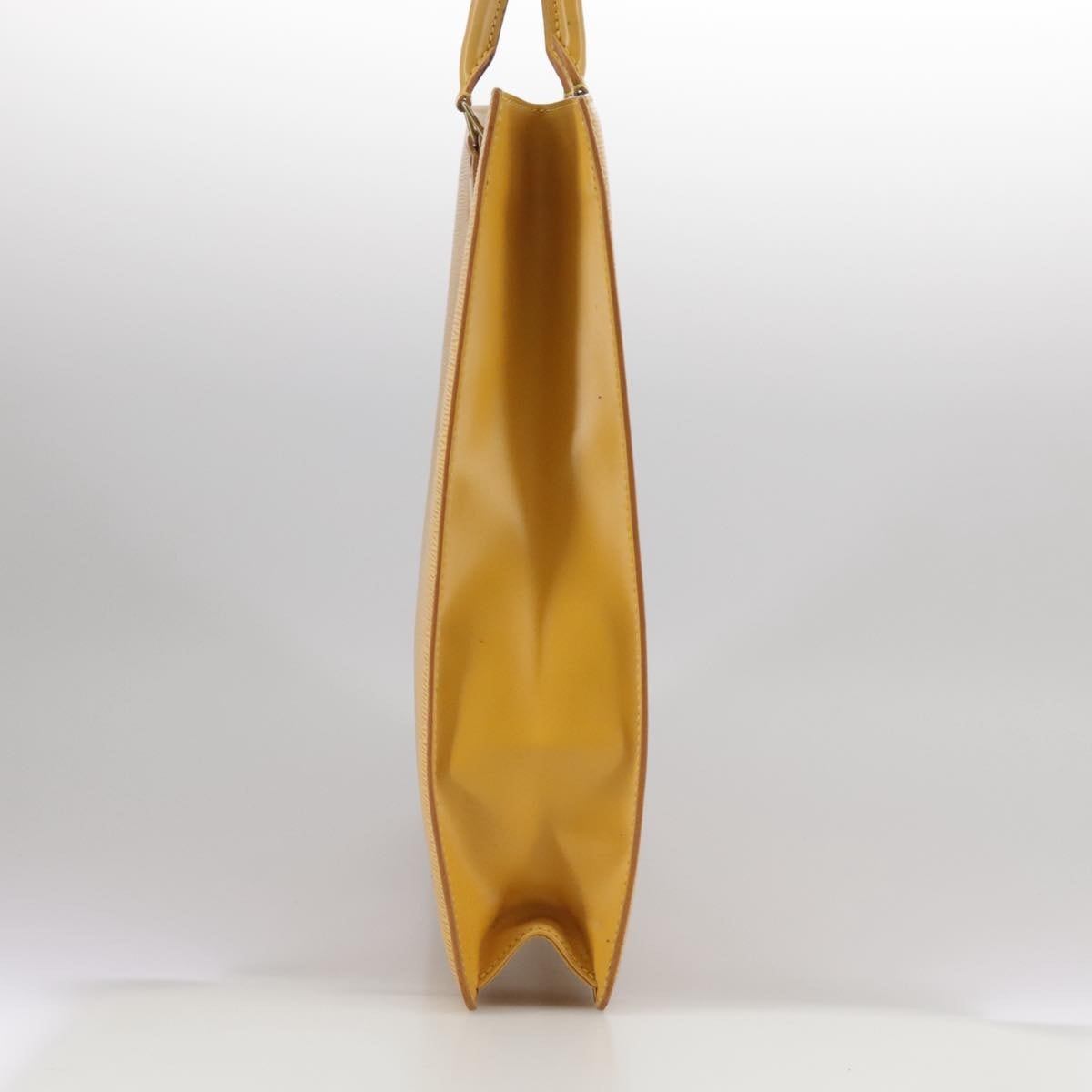 LOUIS VUITTON Epi Sac Plat Hand Bag Yellow M52079 - 3