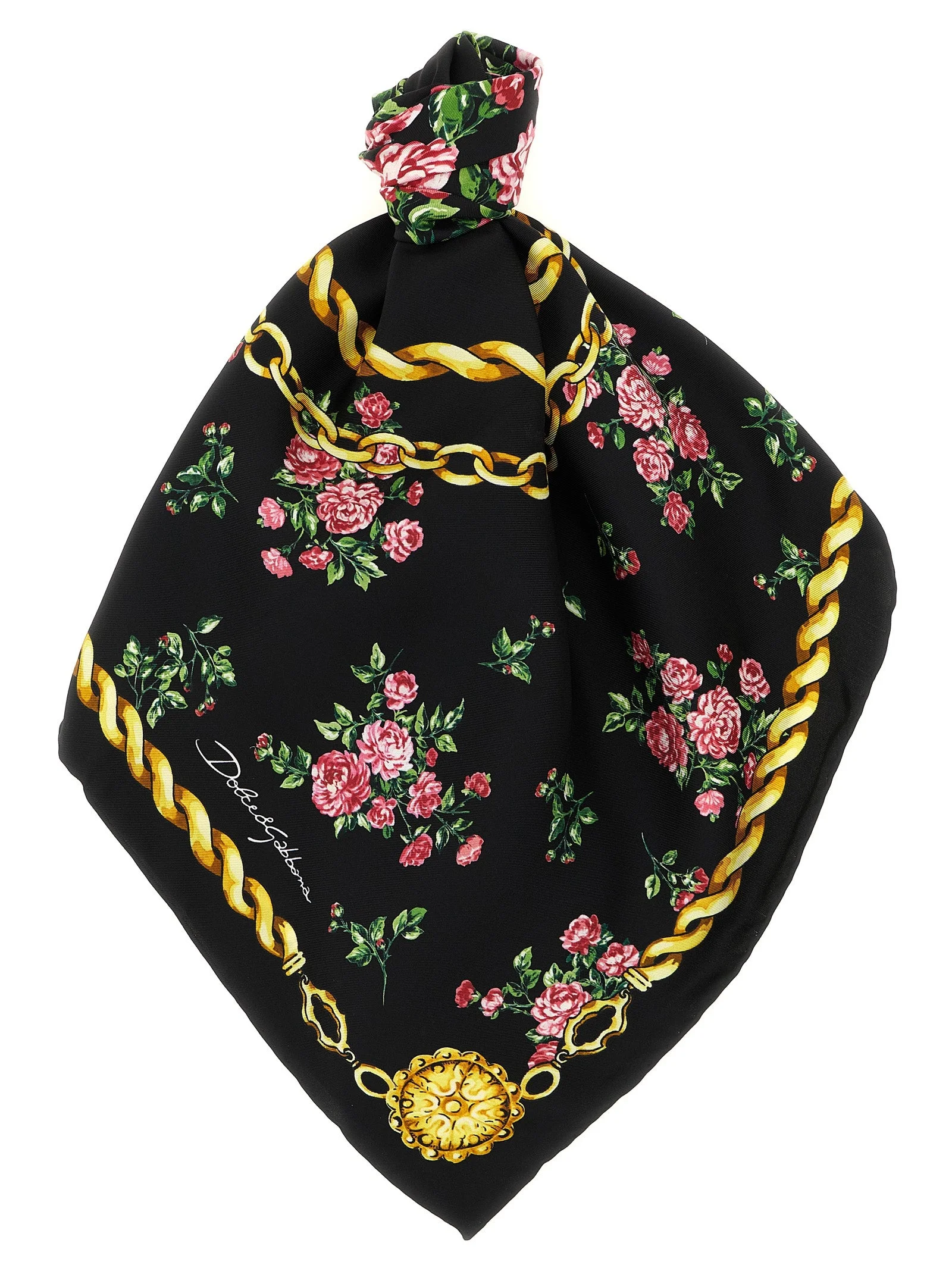 Dolce & Gabbana Women 'Mazzolini Di Rose' Scarf - 1