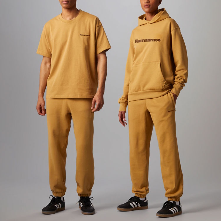 adidas originals x Pharrell Williams Crossover Solid Color Lacing Bundle Feet Sports Pants/Trousers/ - 3