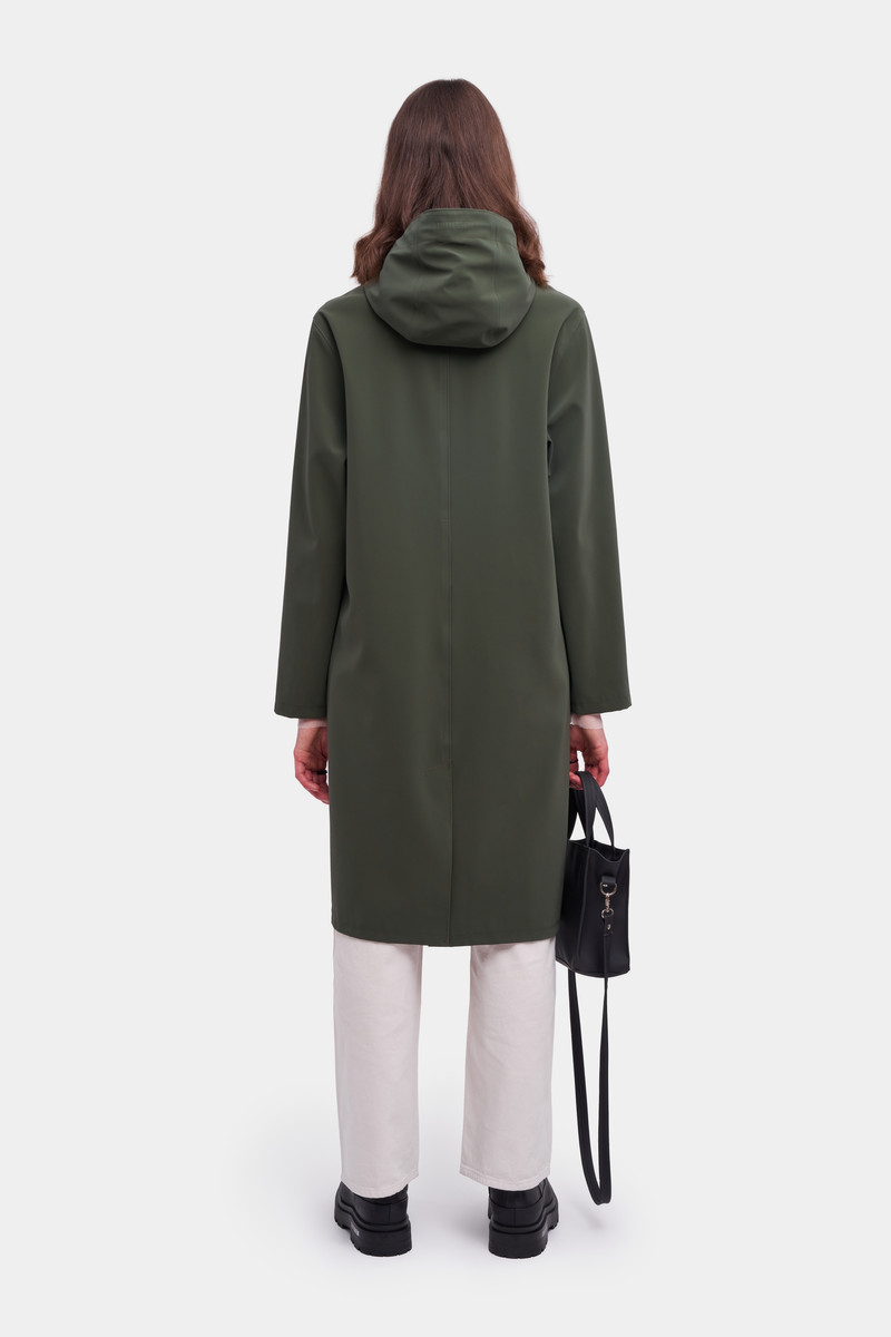 Stockholm Long Suede Women Dark Green 4