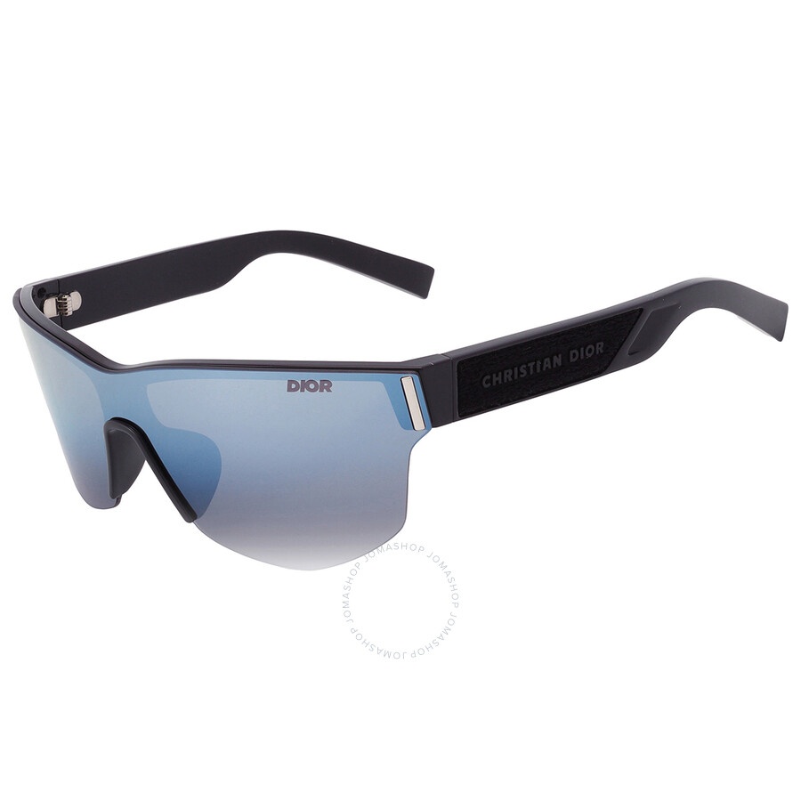 Dior DIORADDICT Grey Blue Flash Shield Men's Sunglasses DM40021U 01B 99 - 4