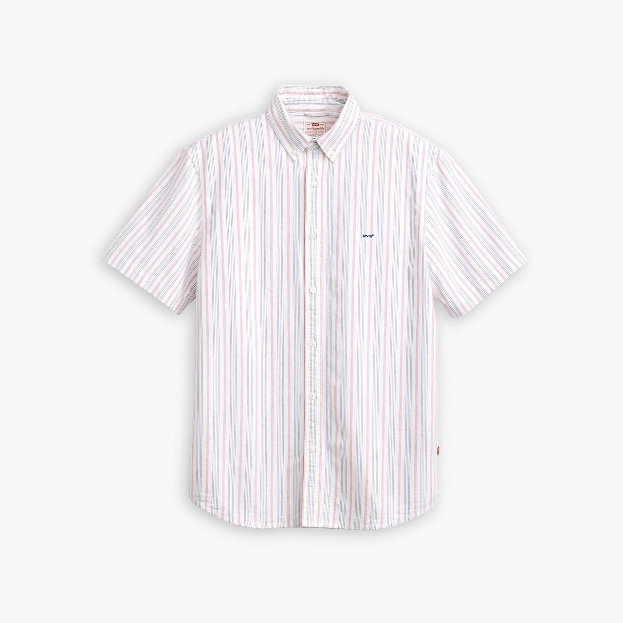 SHORT SLEEVE AUTHENTIC BUTTON-DOWN SHIRT - 1