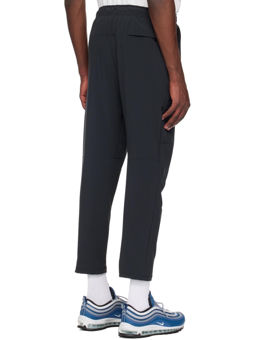 Black Versatile Sweatpants - 3