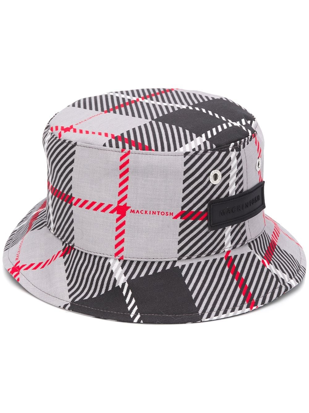 BARR plaid bucket hat - 1