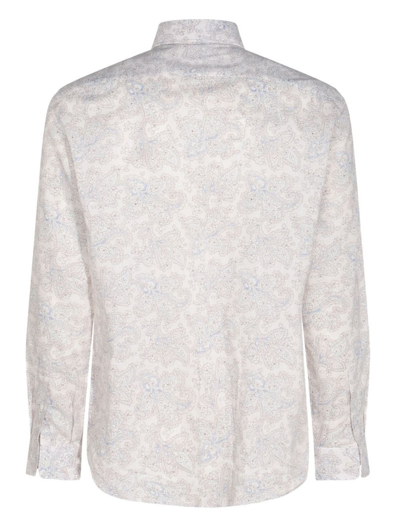 Brunello Cucinelli paisley-print shirt outlook