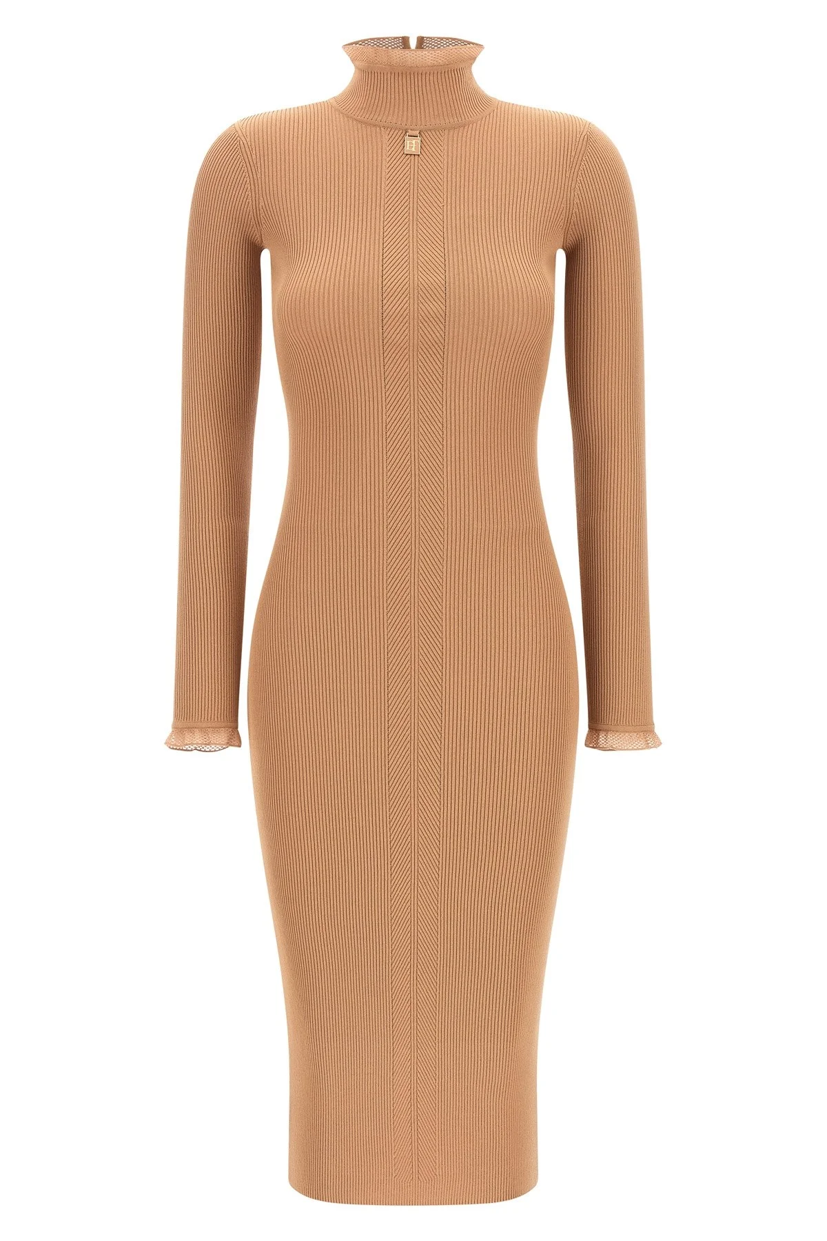 Ribbed Knit Dress - 1