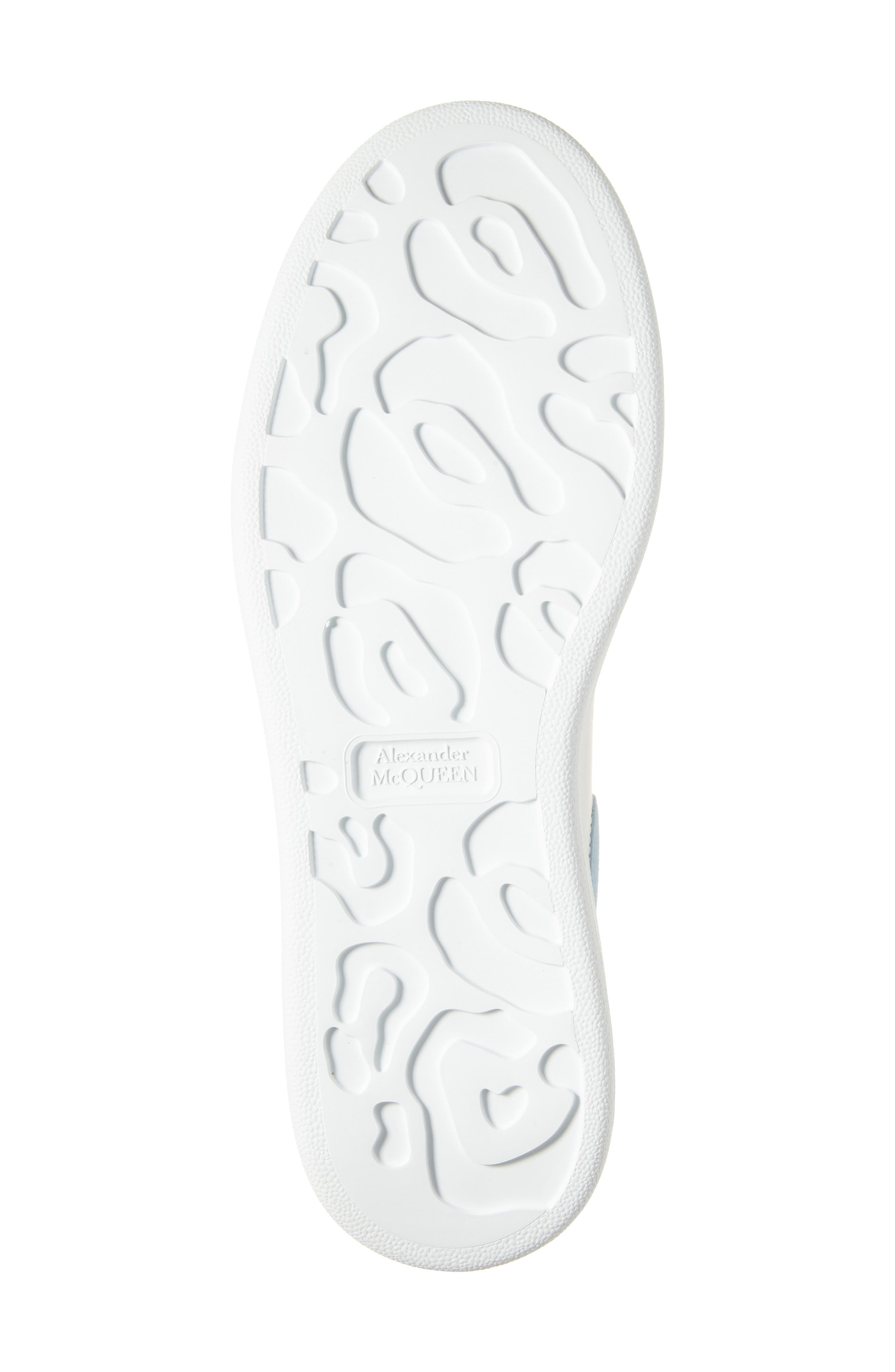 McQueen Oversized Sneaker in White/Powder Blue at Nordstrom - 6