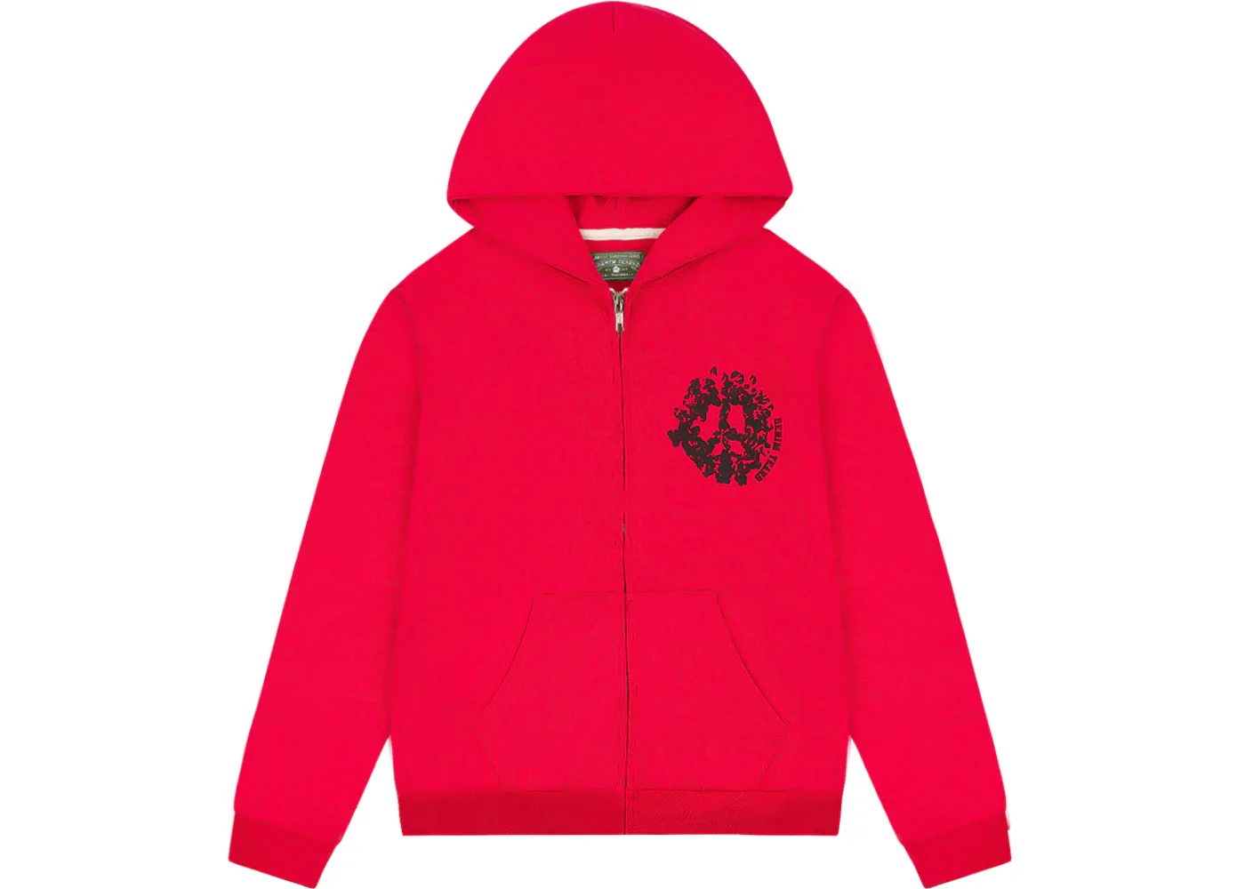 Denim Tears Denim University Zip Hoodie (SS24) Red - 1