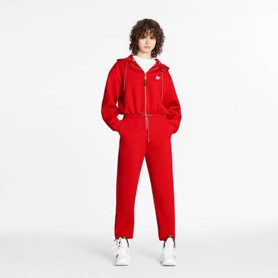 Louis Vuitton Cozy Hooded Cashmere and Silk Jumpsuit  outlook