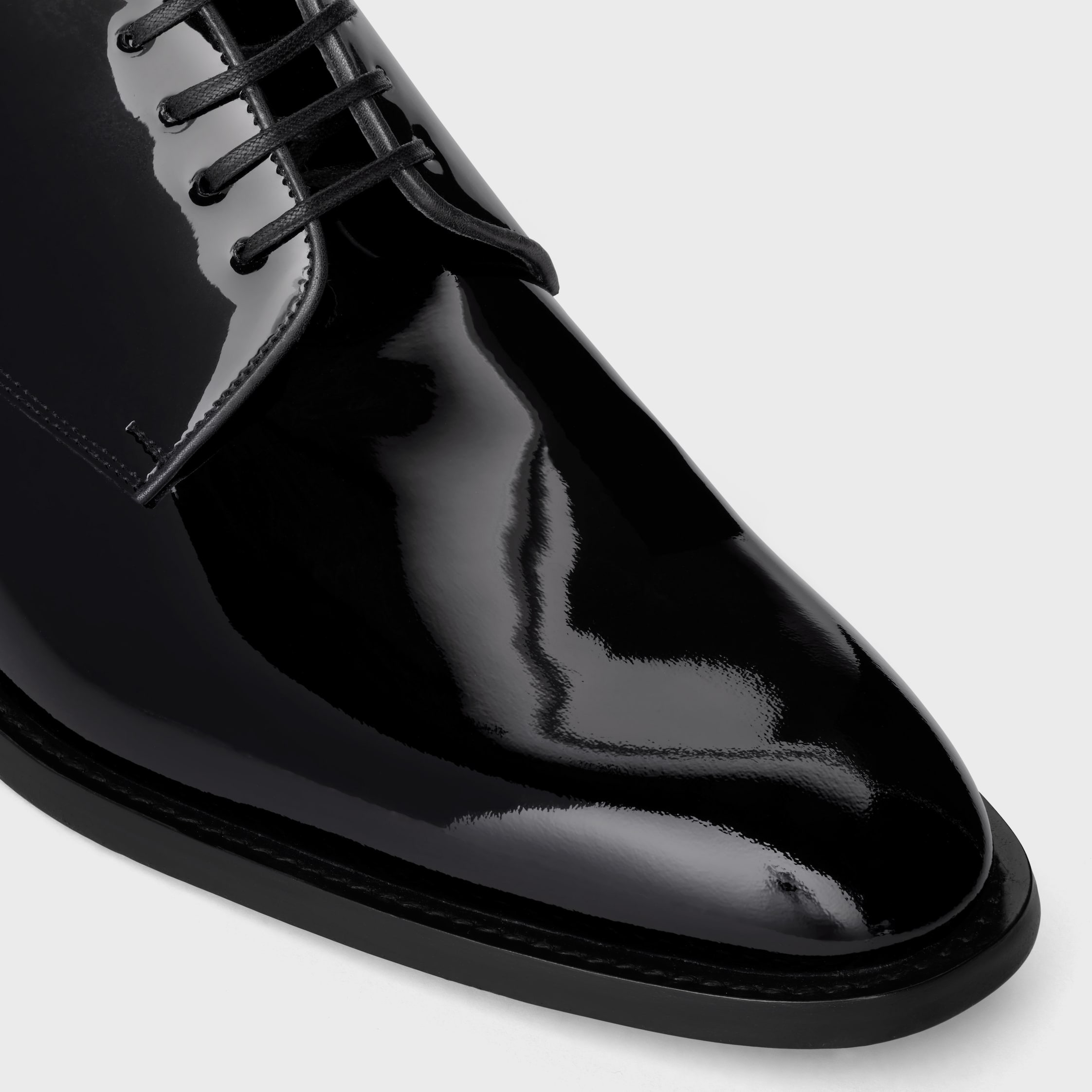 CELINE TUXEDO DERBY in Patent calfskin - 4