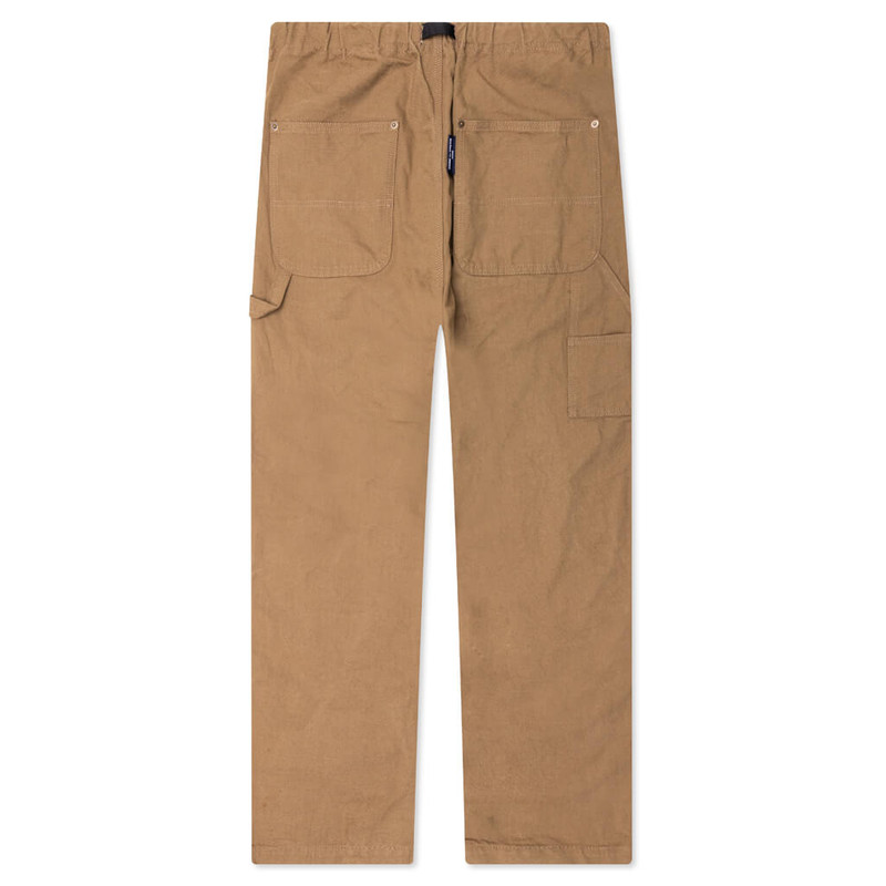Comme des Garçons Homme YARN DYED PANTS - KHAKI outlook