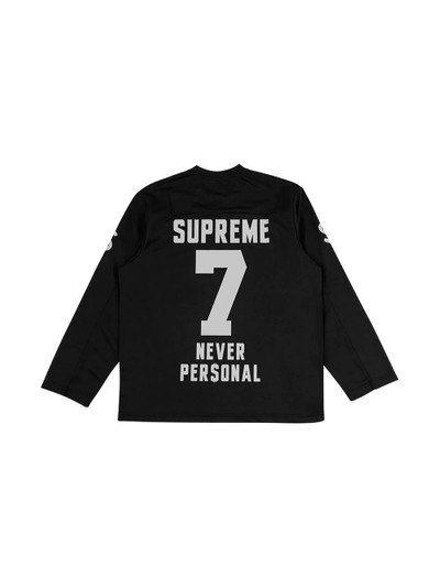 Supreme 'Business' hockey sweatshirt outlook