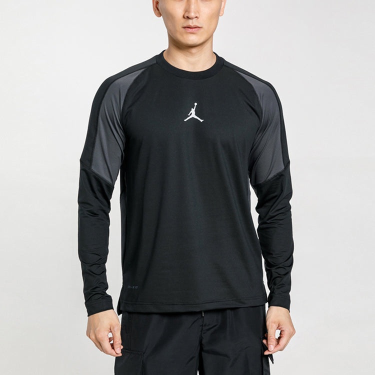 Air Jordan MENS Dri-FIT Long Sleeve Sports Black CV2352-010 - 5