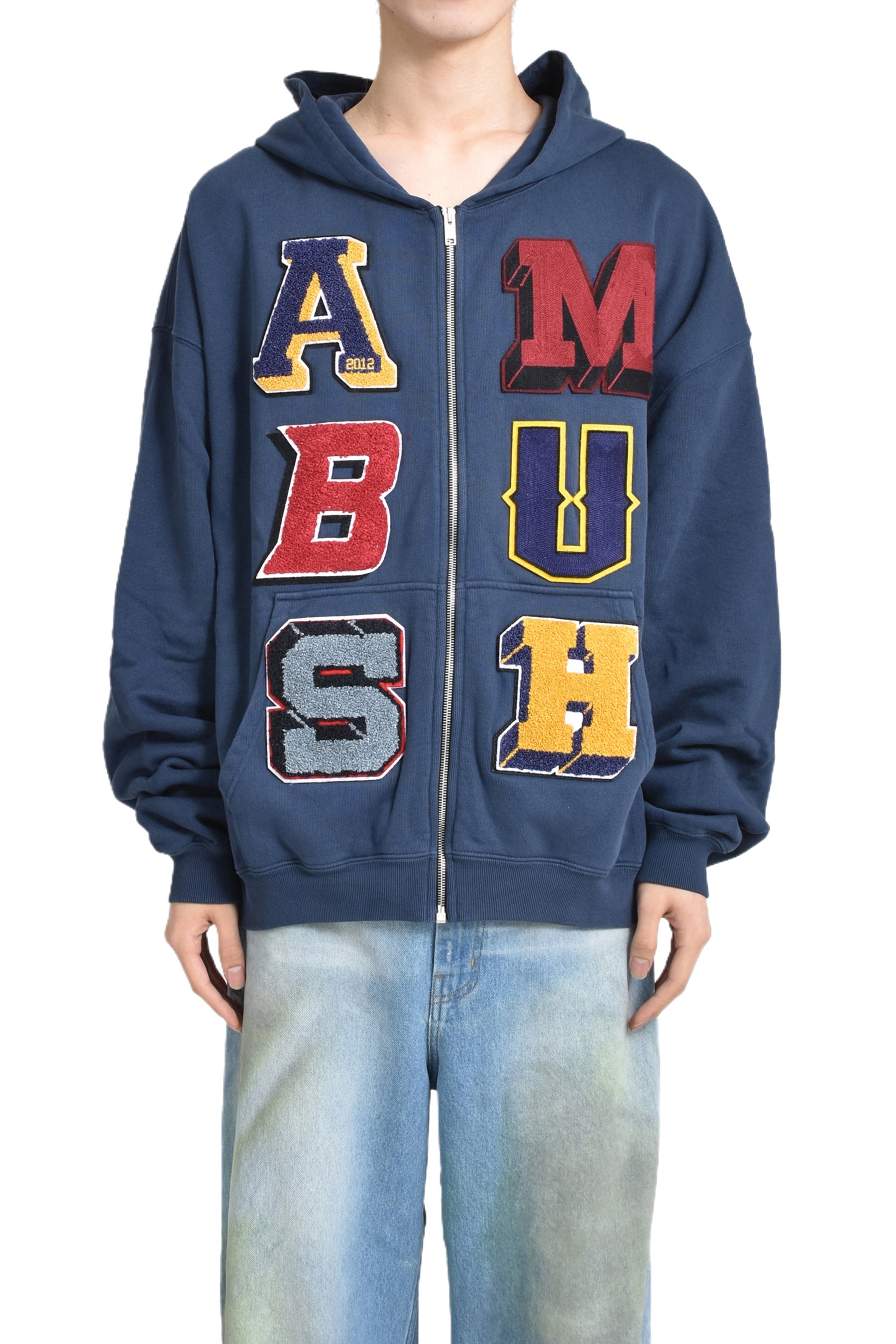 ZIP UP SWEATSHIRT INSIGNIA BLUE INSIGNIA / NVY - 1