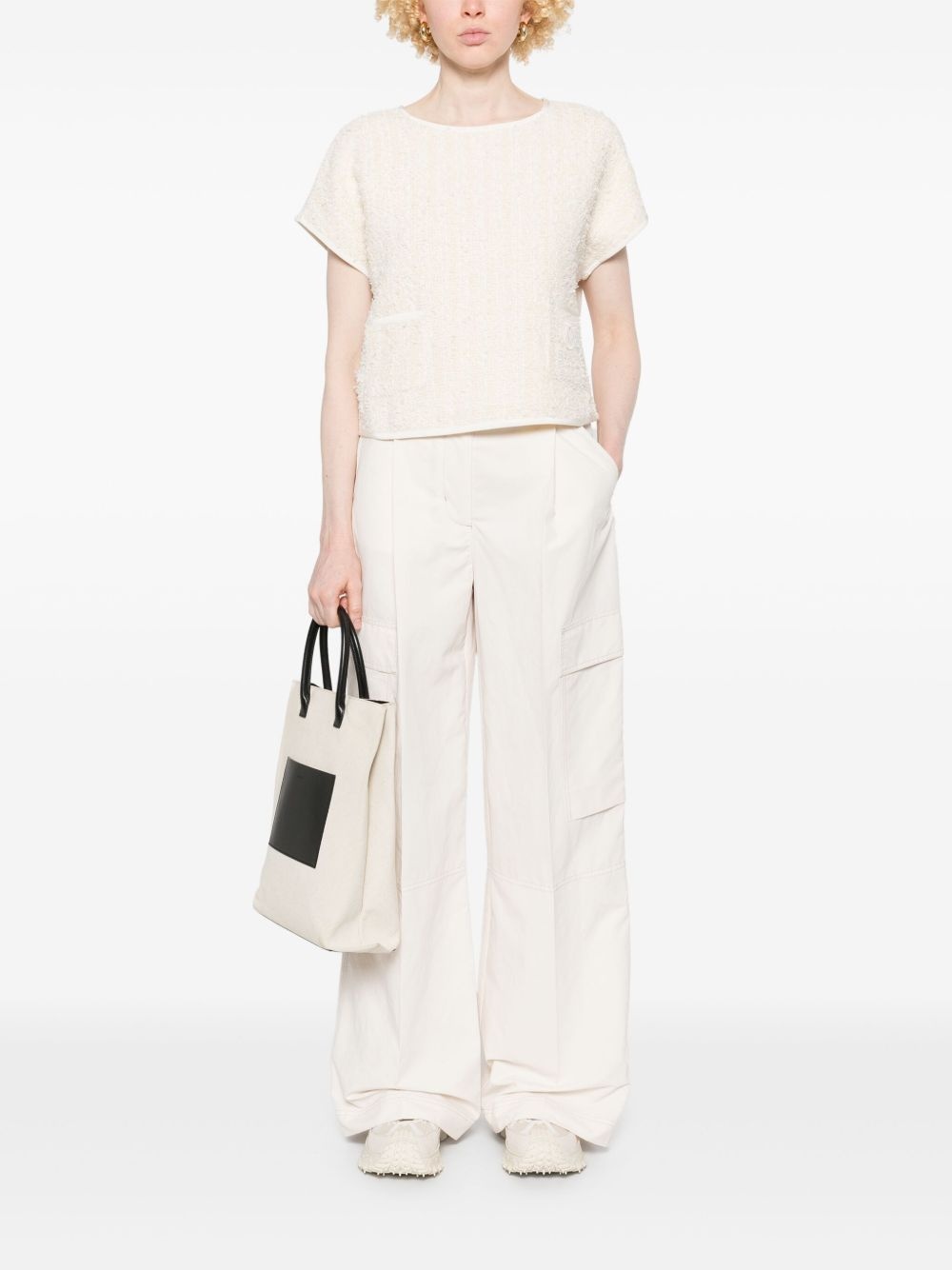 crinkled cargo pants - 2