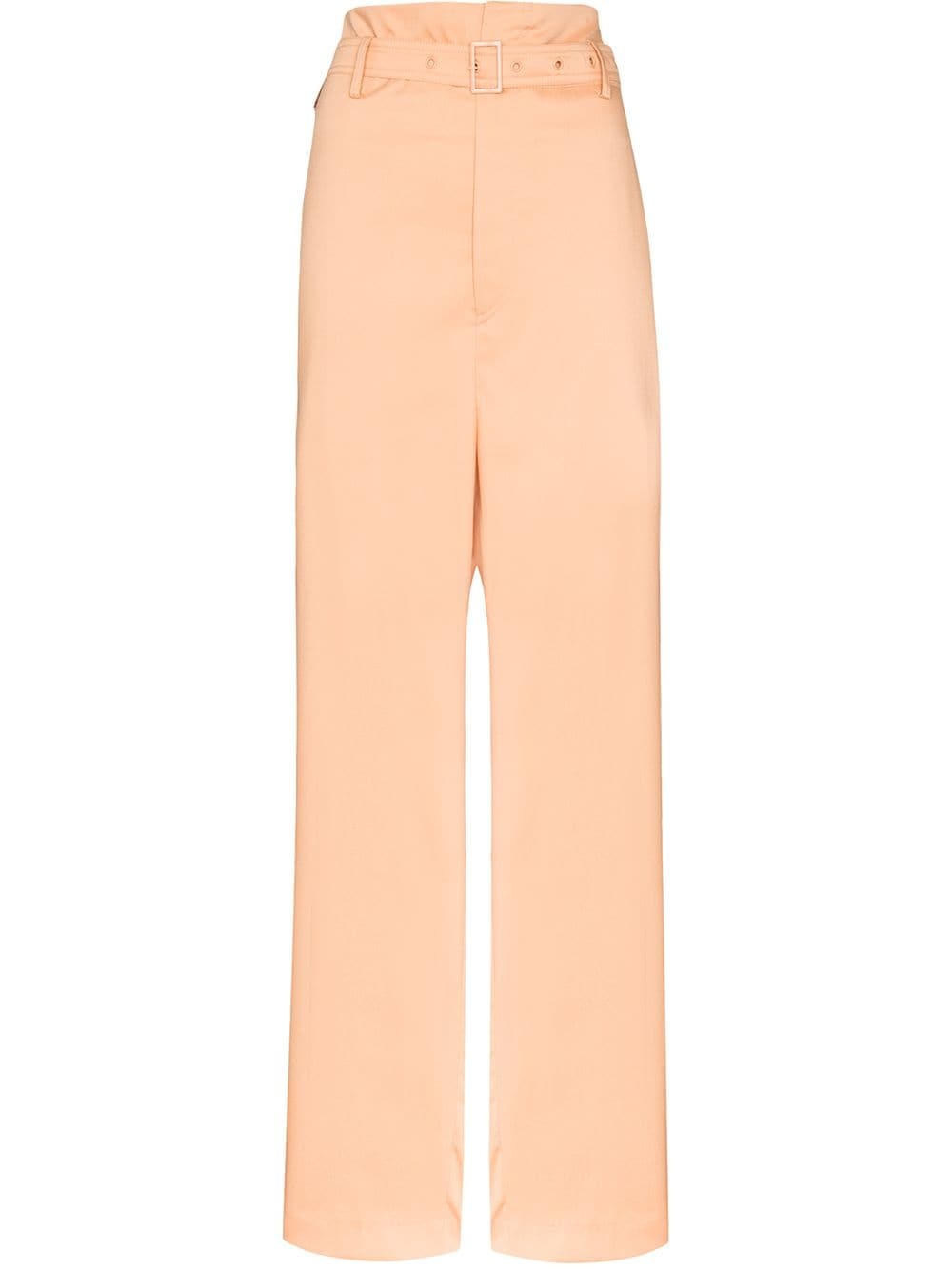 belted paperbag trousers - 1