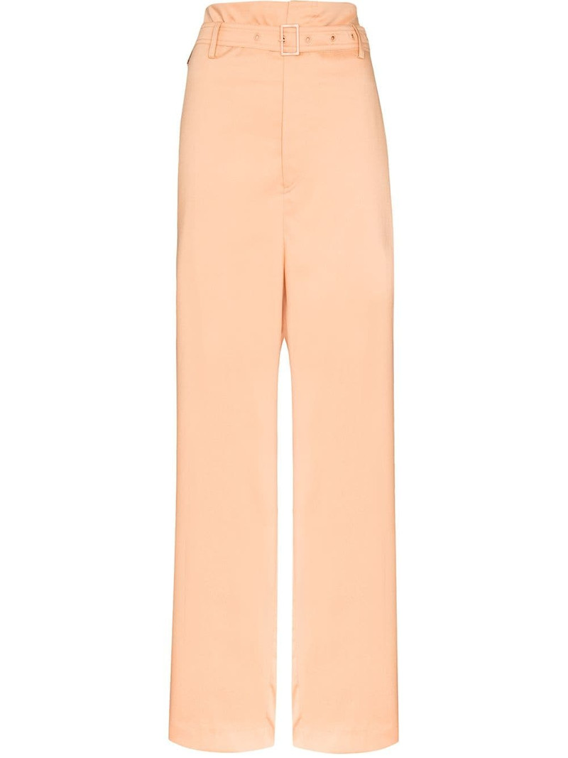 belted paperbag trousers 1
