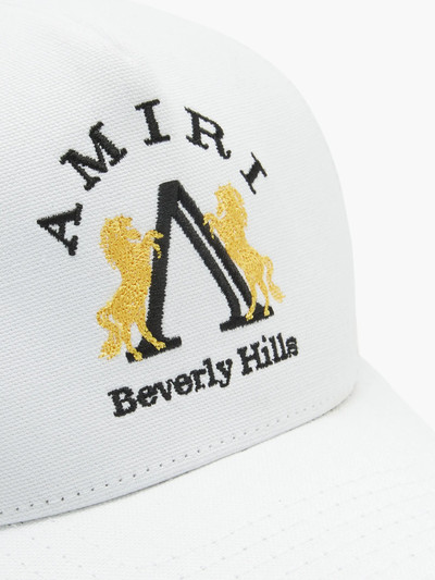 AMIRI Beverley Hills-embroidered cotton trucker cap outlook