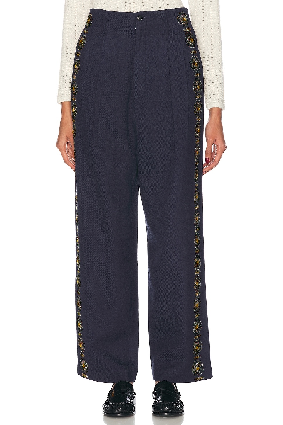Deco Collage Trouser - 2