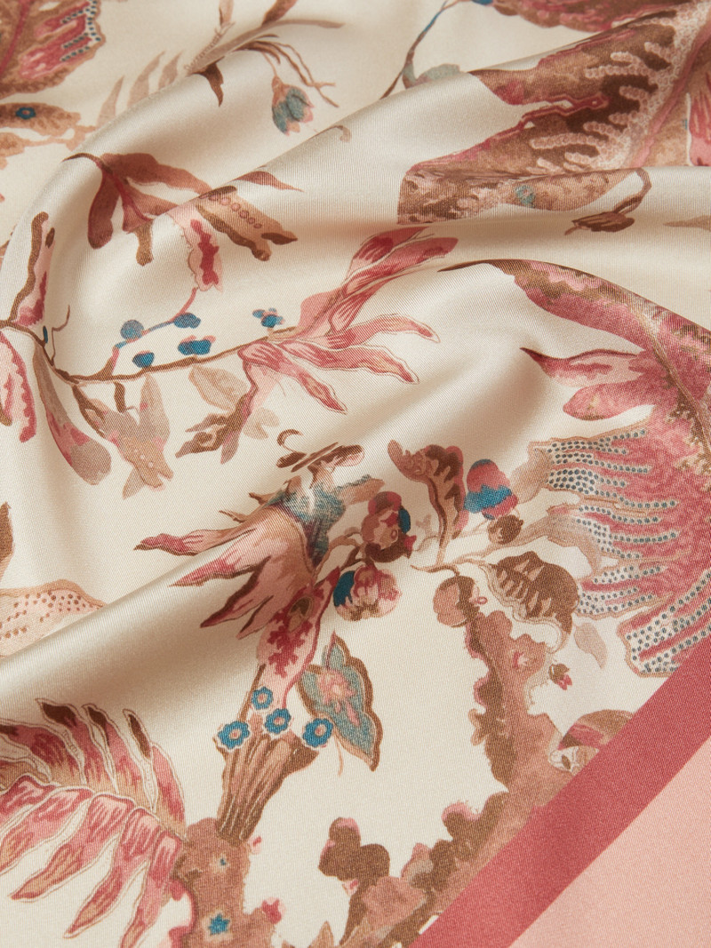 ONESTO Printed twill pocket square 3