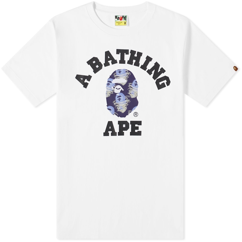 A Bathing Ape BAPE Storm College Tee - 1