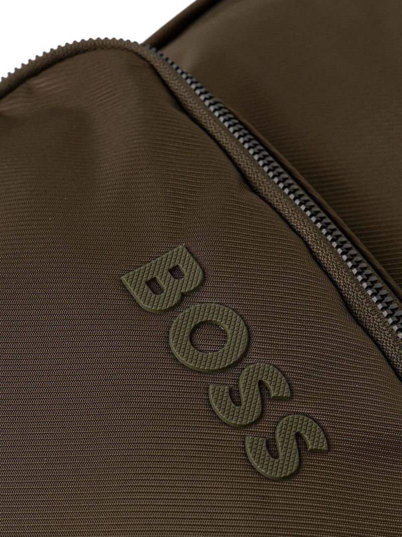 BOSS logo-plaque backpack outlook