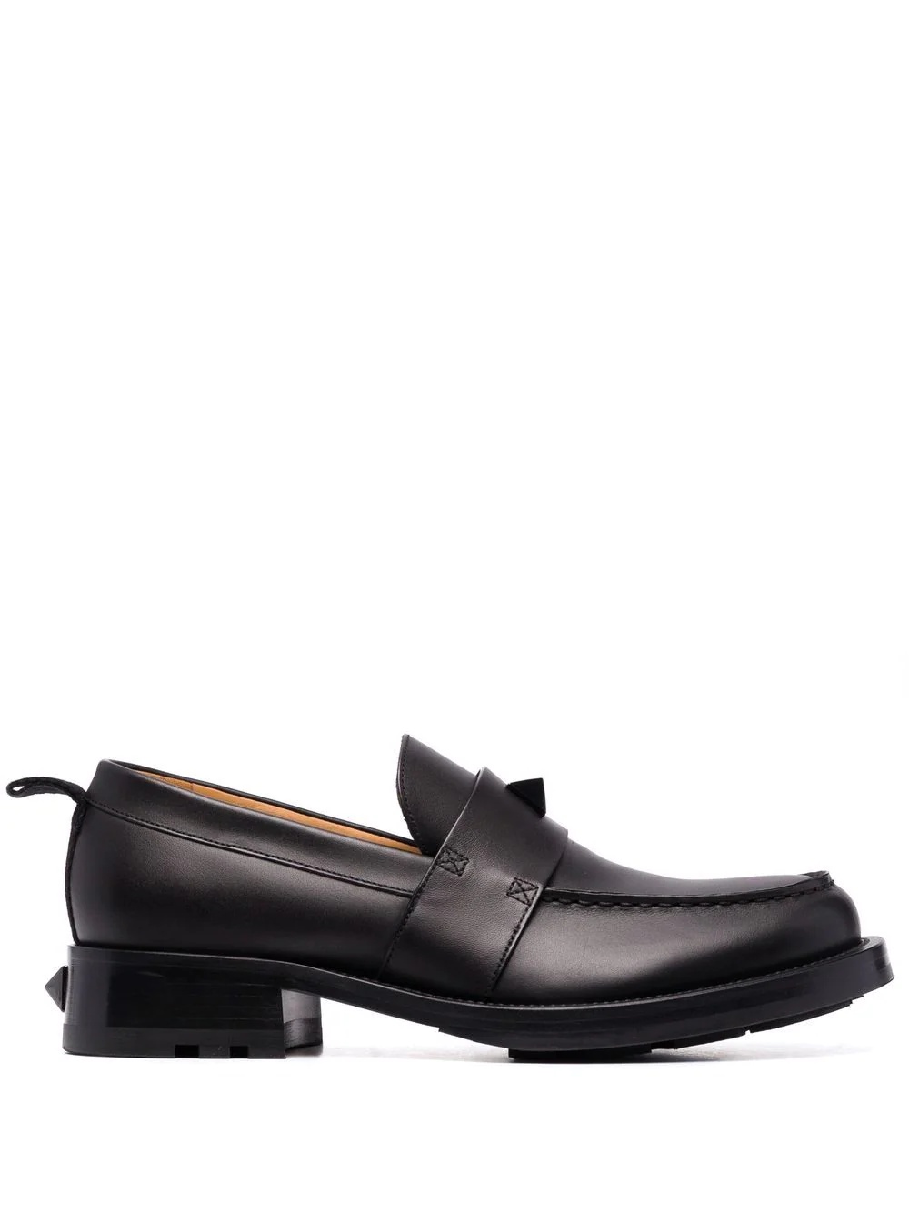 Roman Stud leather loafers - 1