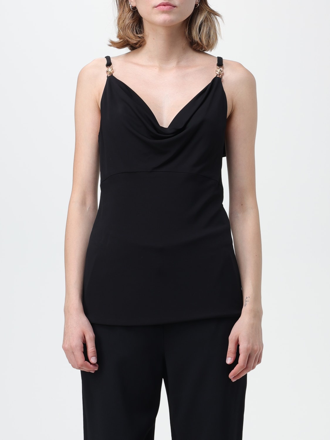 Versace top in stretch viscose - 1