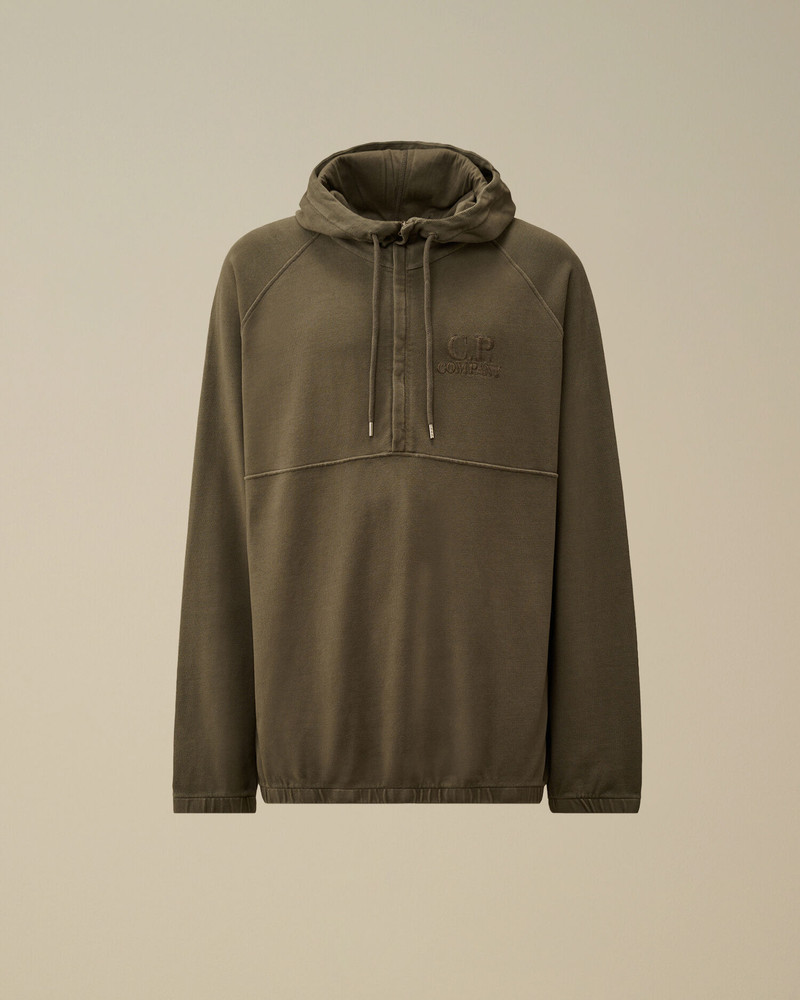 Acero Fleece Half Zip Hooded Sweatshirt 1