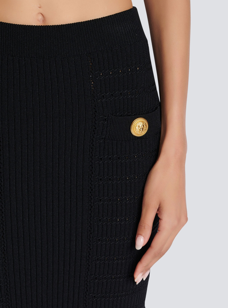 Midi knit skirt 7