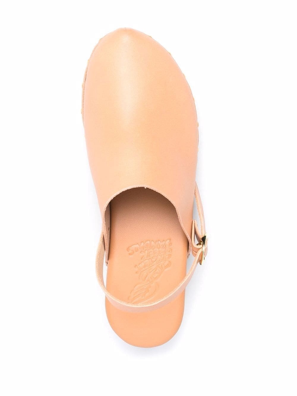 Classic Closed 70mm leather clogs - 4
