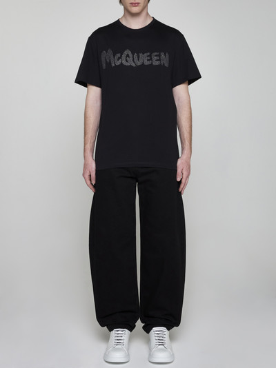 Alexander McQueen Logo cotton t-shirt outlook