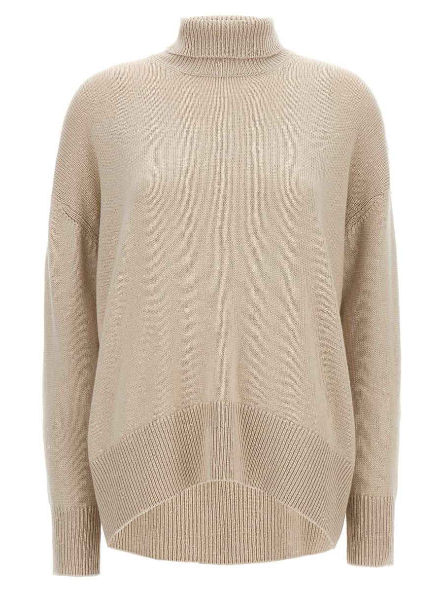 Brunello Cucinelli BRUNELLO CUCINELLI SEQUIN SWEATER - 1