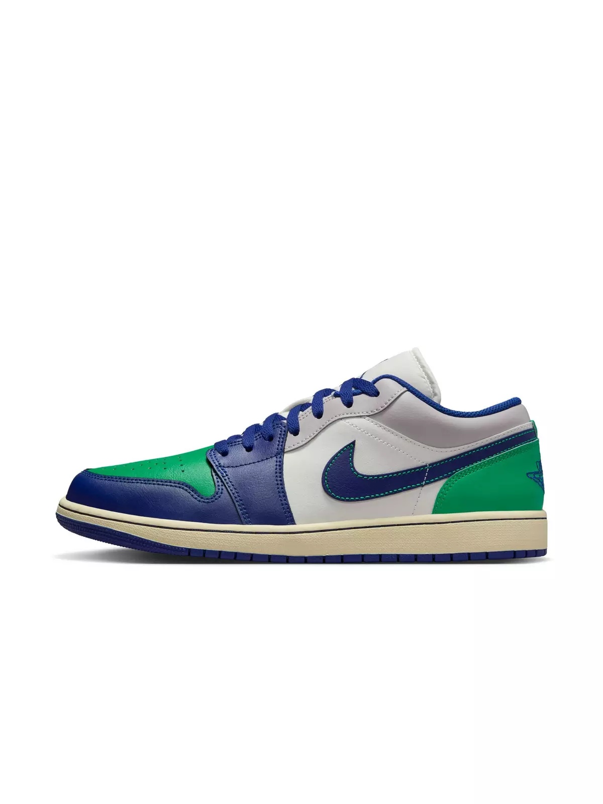 1 Low "Sail/Deep Royal Blue/Stadium Green" Men's Shoe - 3