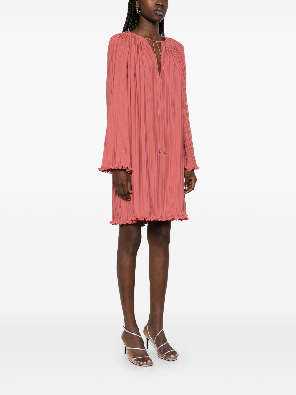 plissé dress - 3