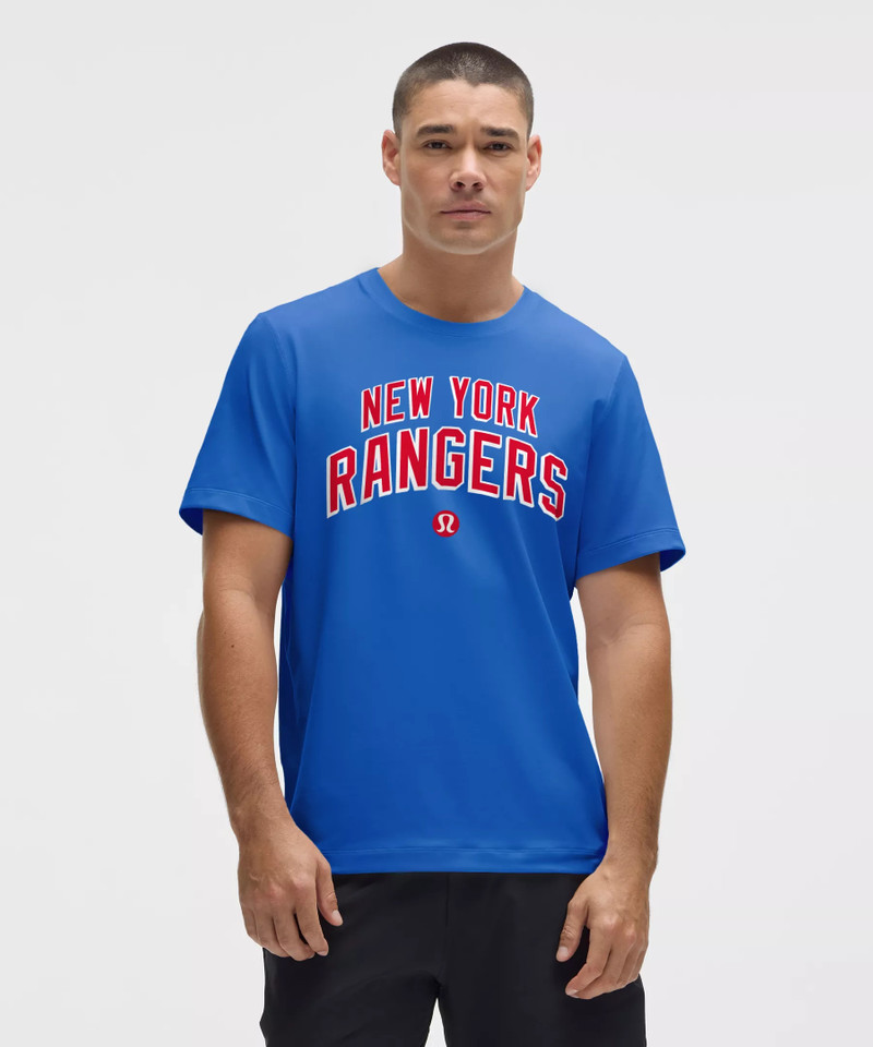 lululemon Organic Cotton Classic-Fit T-Shirt *New York Rangers outlook