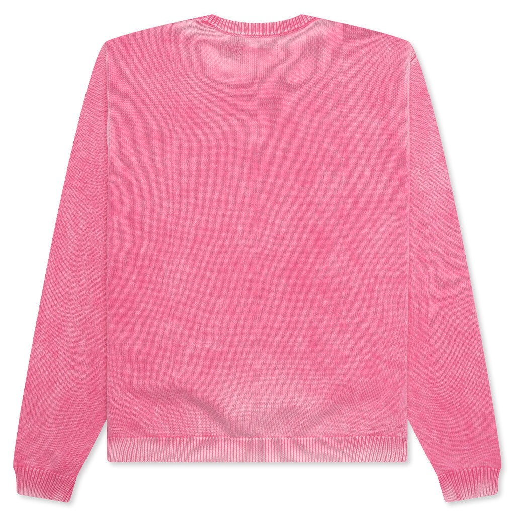 FADED COTTON CREW - PINK - 2