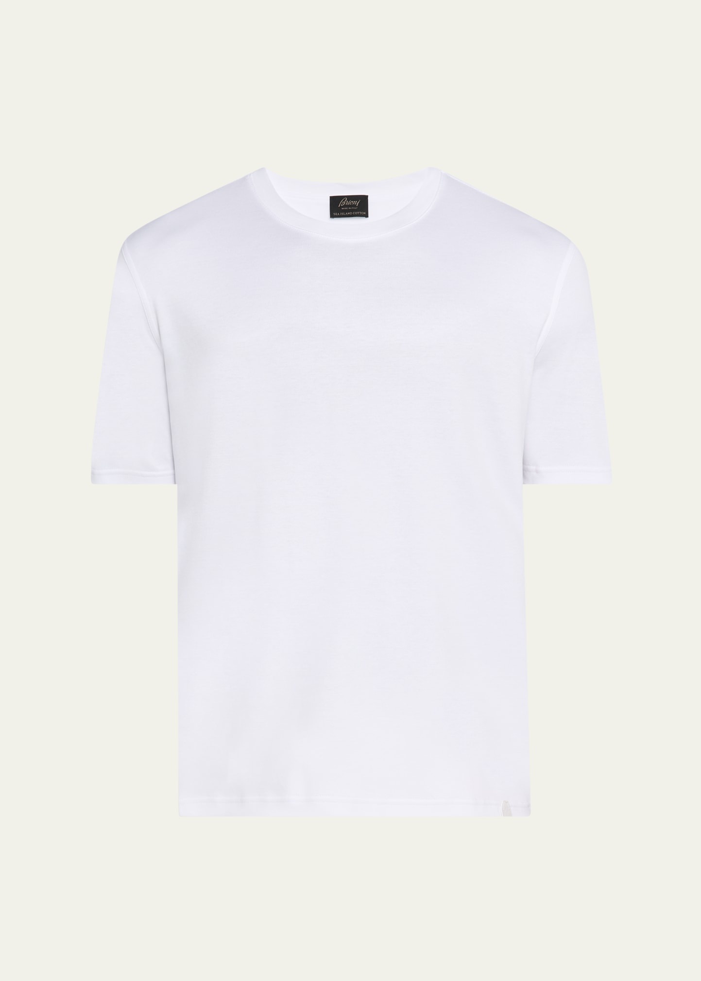 Men's Sea Island Cotton Crewneck T-Shirt - 1
