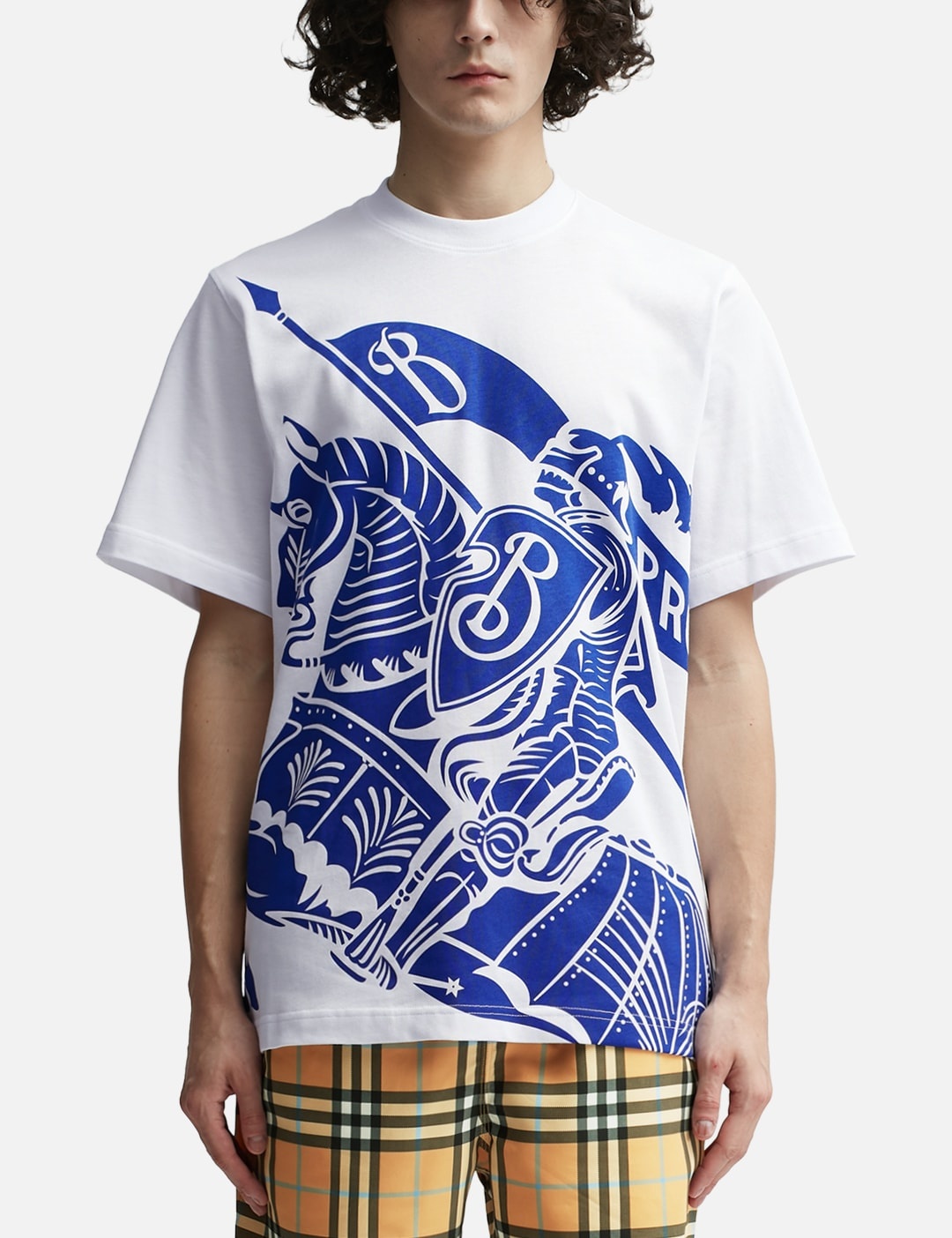 Burberry EKD PRINT COTTON T-SHIRT | hbx | REVERSIBLE