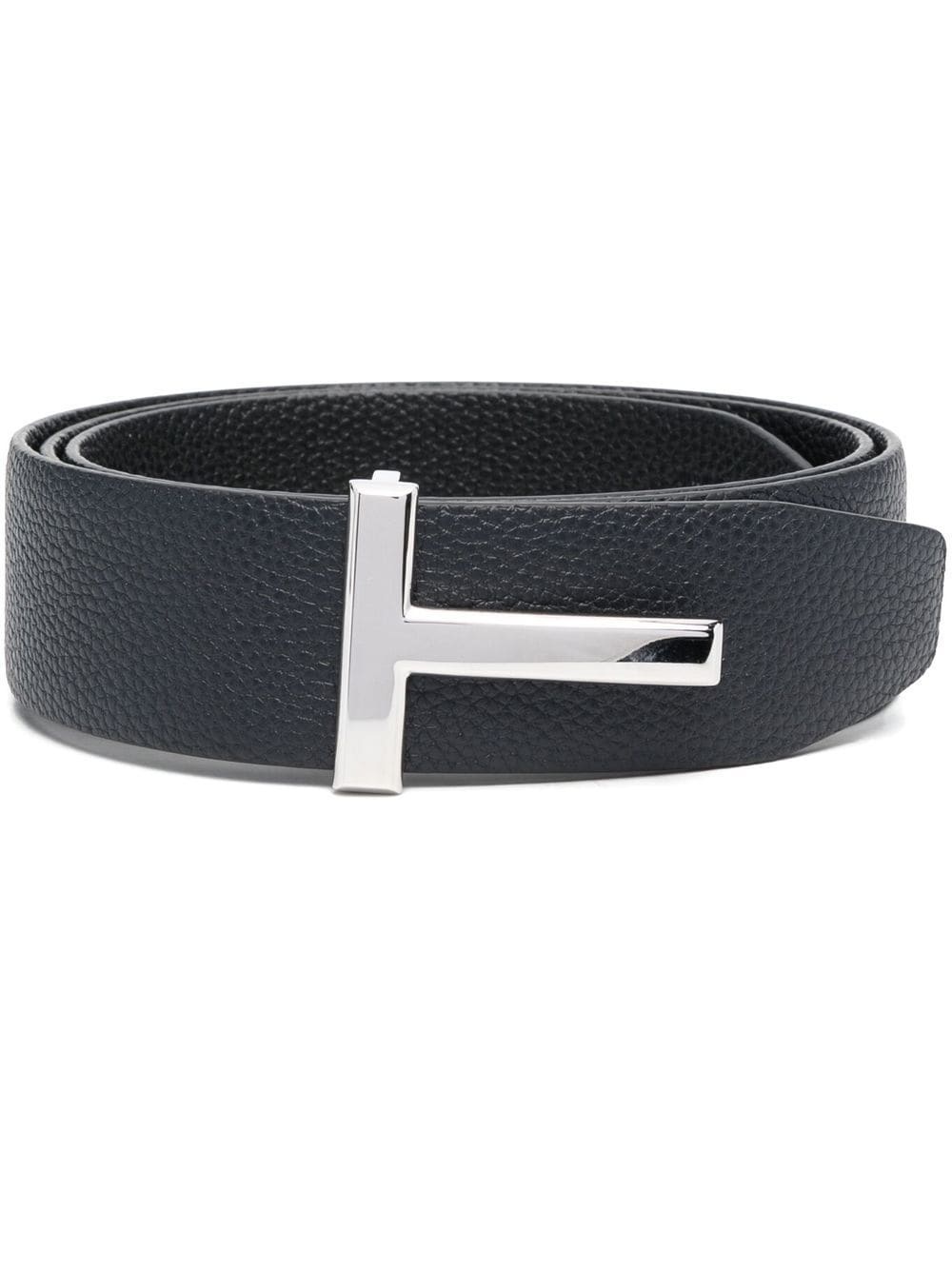T icon reversible leather belt - 1