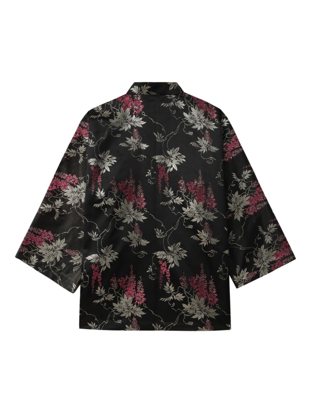 floral-print mandarin-collar blouse - 6