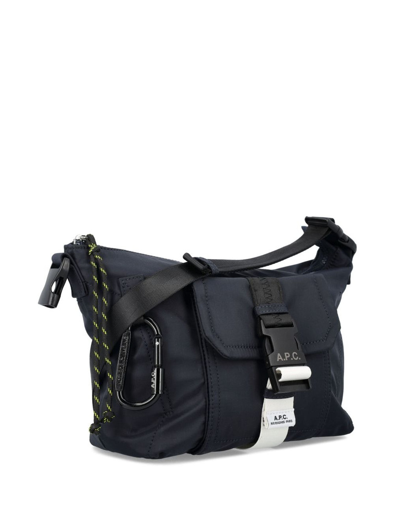 A.P.C. medium buckle-fastening trek shoulder bag outlook