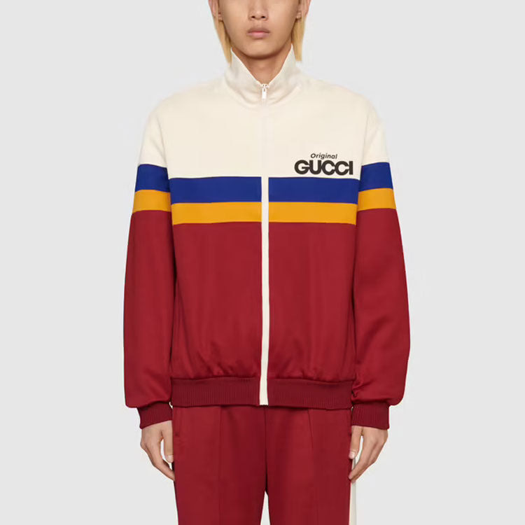 Gucci 'Original Gucci' Print Jersey Jacket 'Multicolor' 673297-XJDUZ-9173 - 3