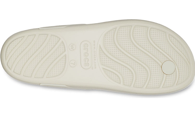 (WMNS) Crocs Splash Flip 'Bone' 208218-2Y2 - 7