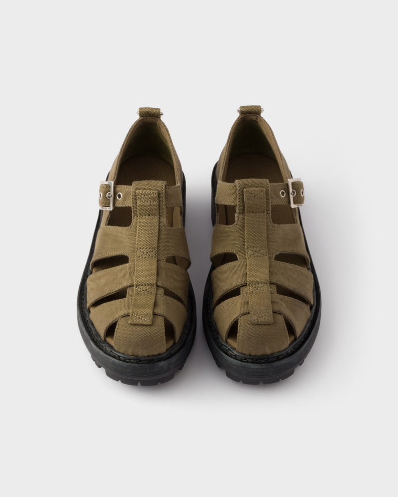 Canvas fisherman sandals 4