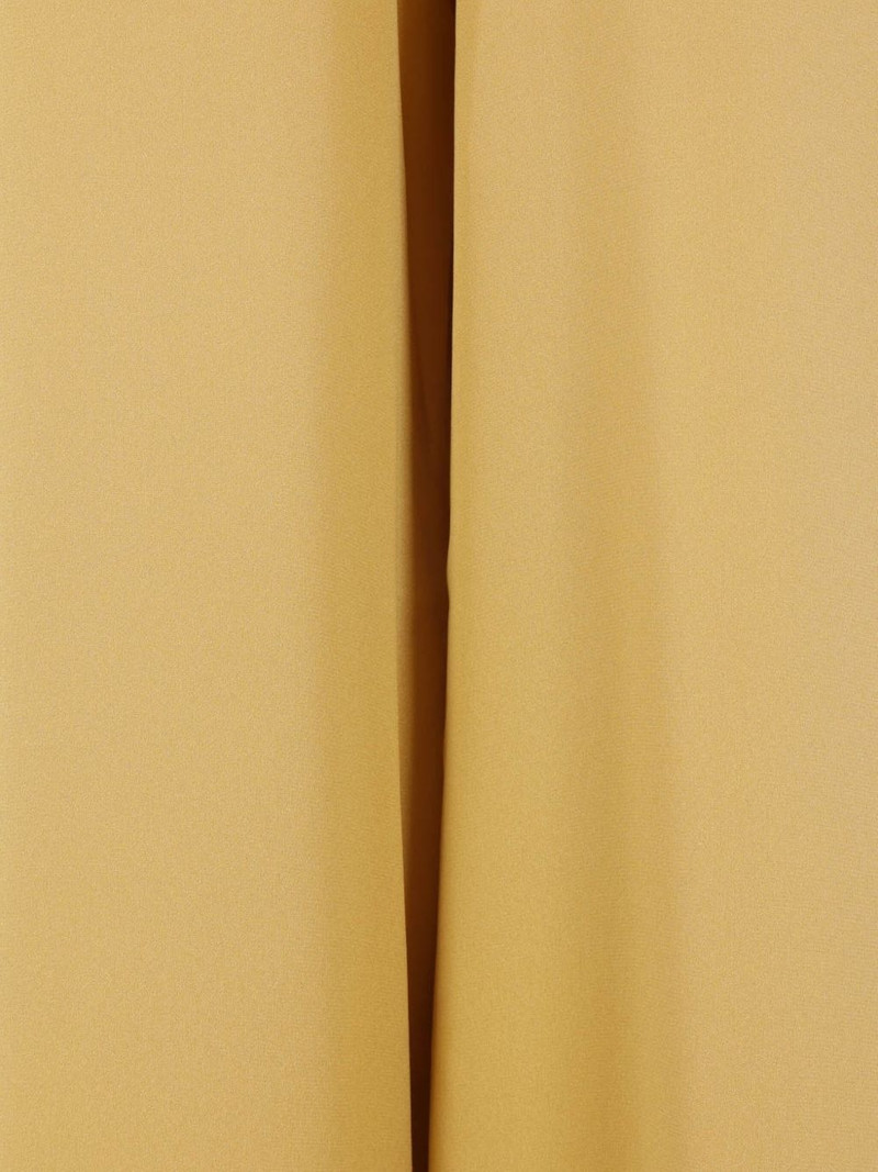 wide-leg silk trousers 5