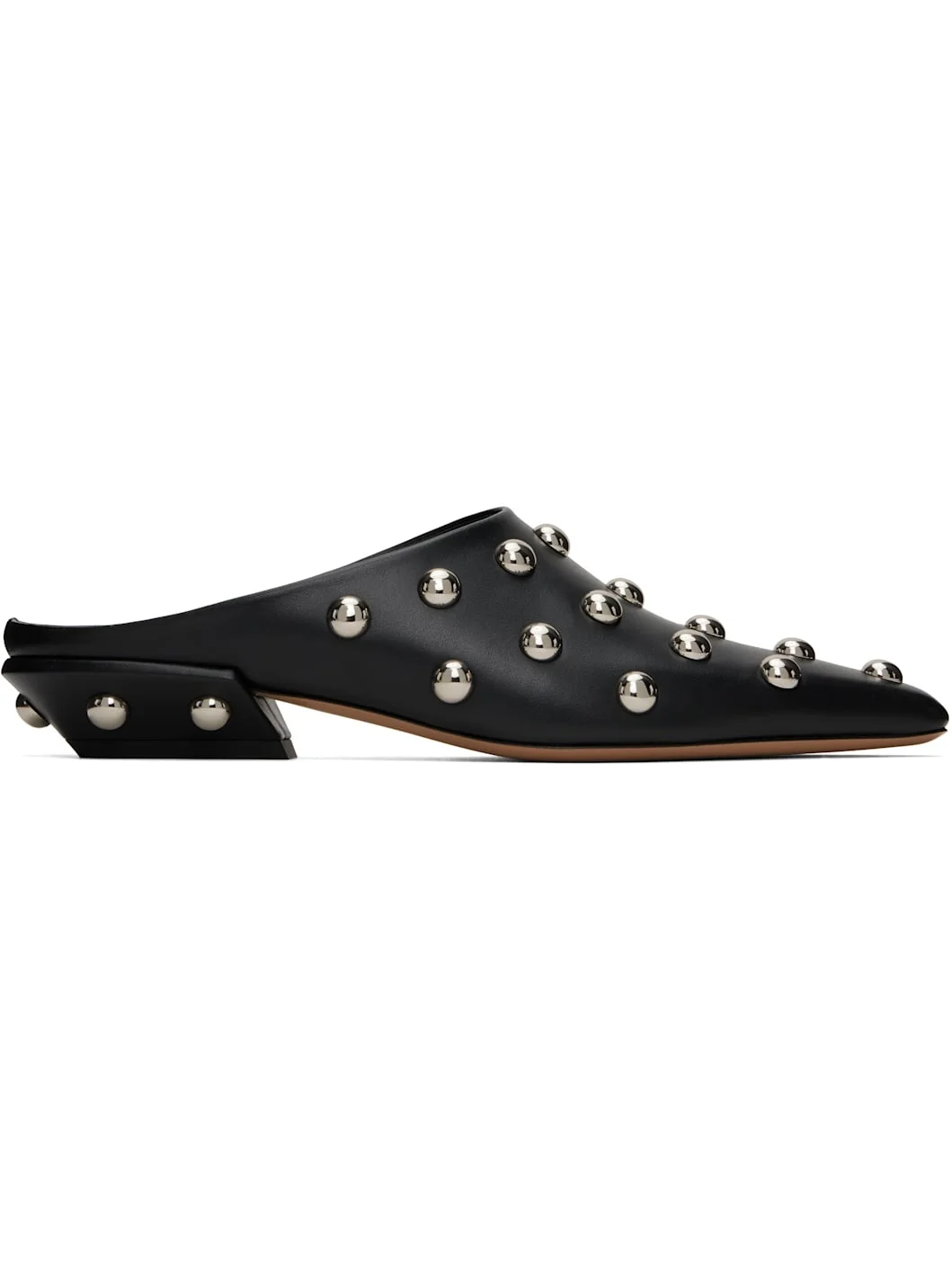 Black Belle Sabot Loafers - 1