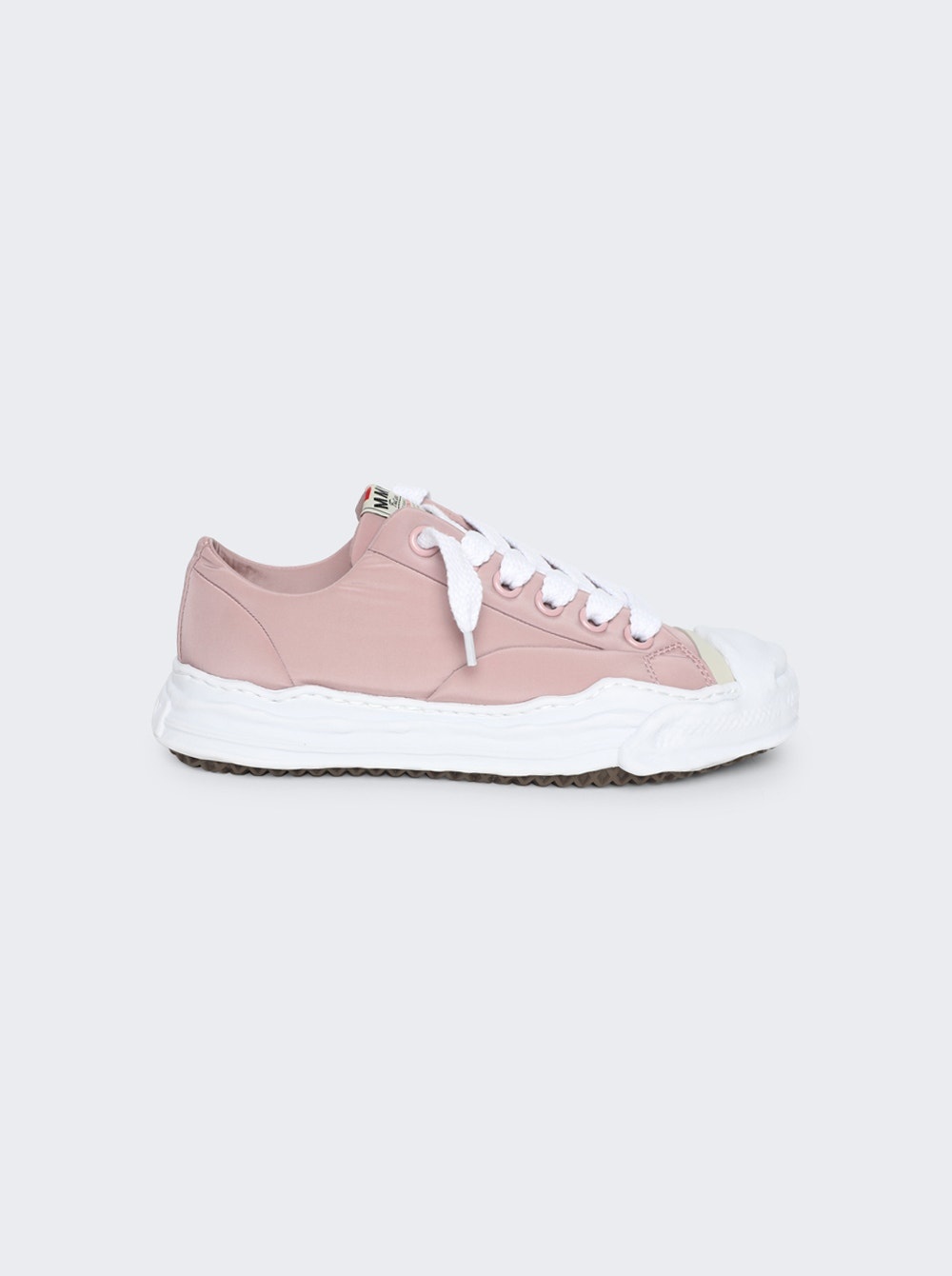 Hank Nylon Puffer Low-Top Sneakers Pink - 1