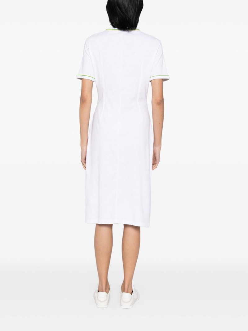 trimmed jersey dress 4